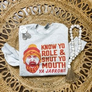 Chiefs crewneck (created by OliveStreet Boutique) Size: Large